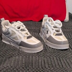 Louis Vuitton Trainer Skate Shoes Sneakers Size 10 - Made in Italy with CODE!